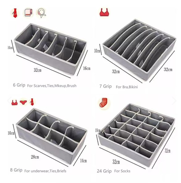 Organizador ropa interior x4